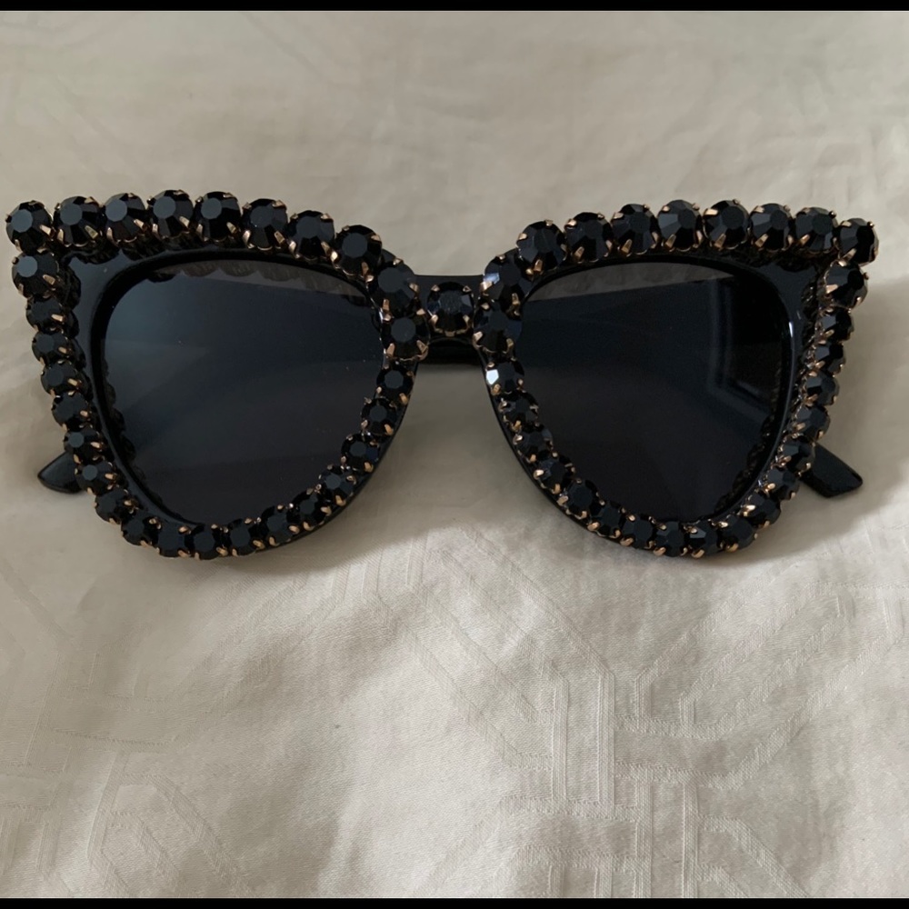 Rhinestone sunglasses